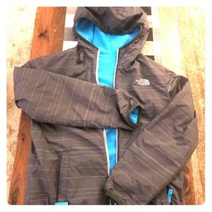 Boys North face reversible Jacket Medium 8/10